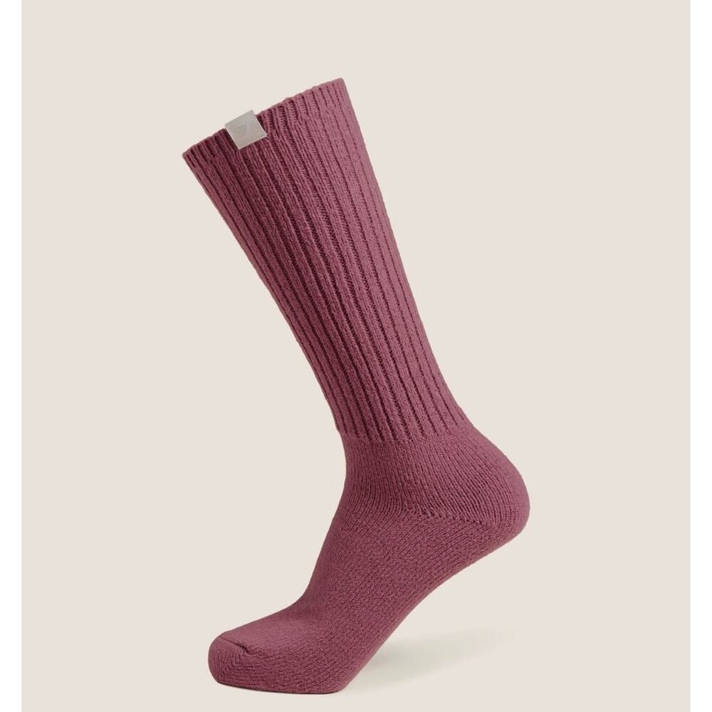 Comfy Rest Day Gymshark Socks Size L Unisex Reset Pink